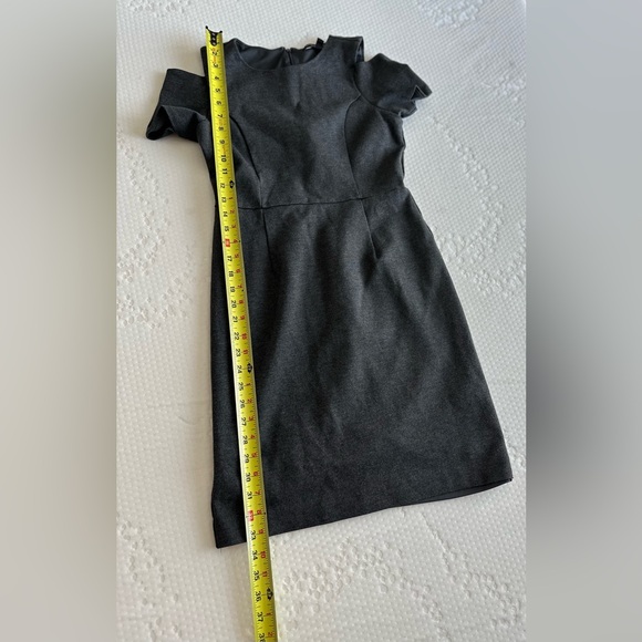 Banana Republic grey bodycon dress size 2 - Picture 5 of 12